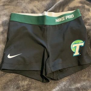 Nike Pro Spandex- Tulane University